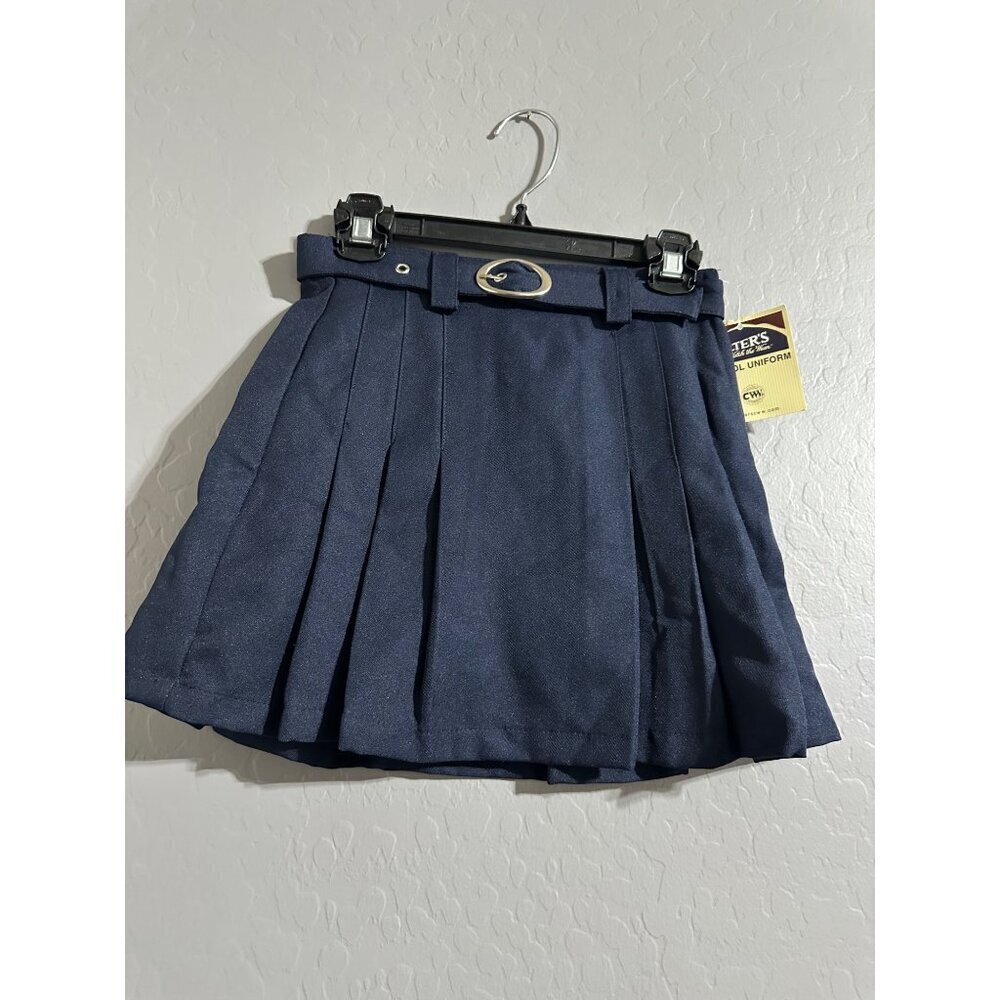 Carter's Girls Skort Watch the Wear School Uniform size 6 NWT